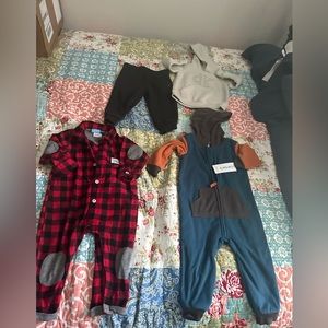 Lot of 3 18 months infant boys outfits, Good Lad, Carters and Calvin Klein